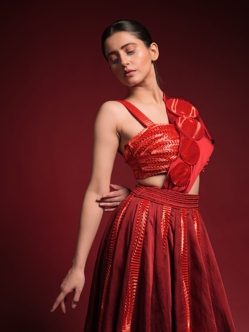 Lava Blaze Lehenga