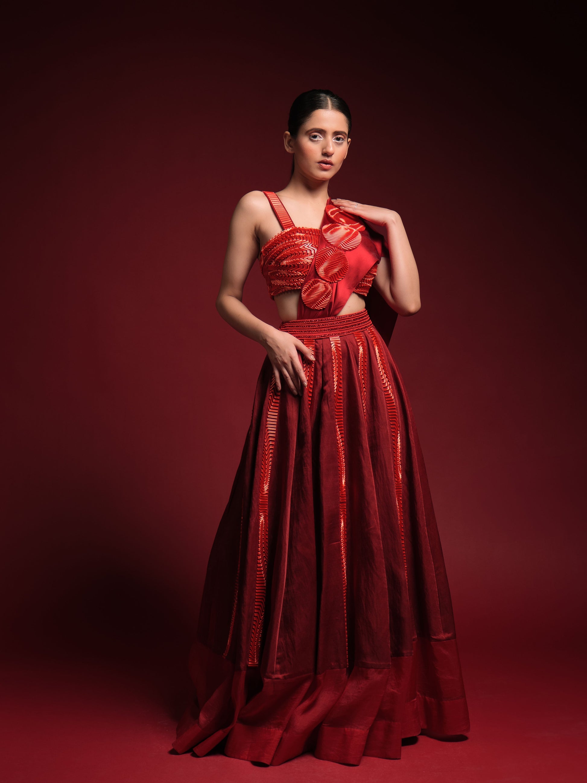 Lava Blaze Lehenga