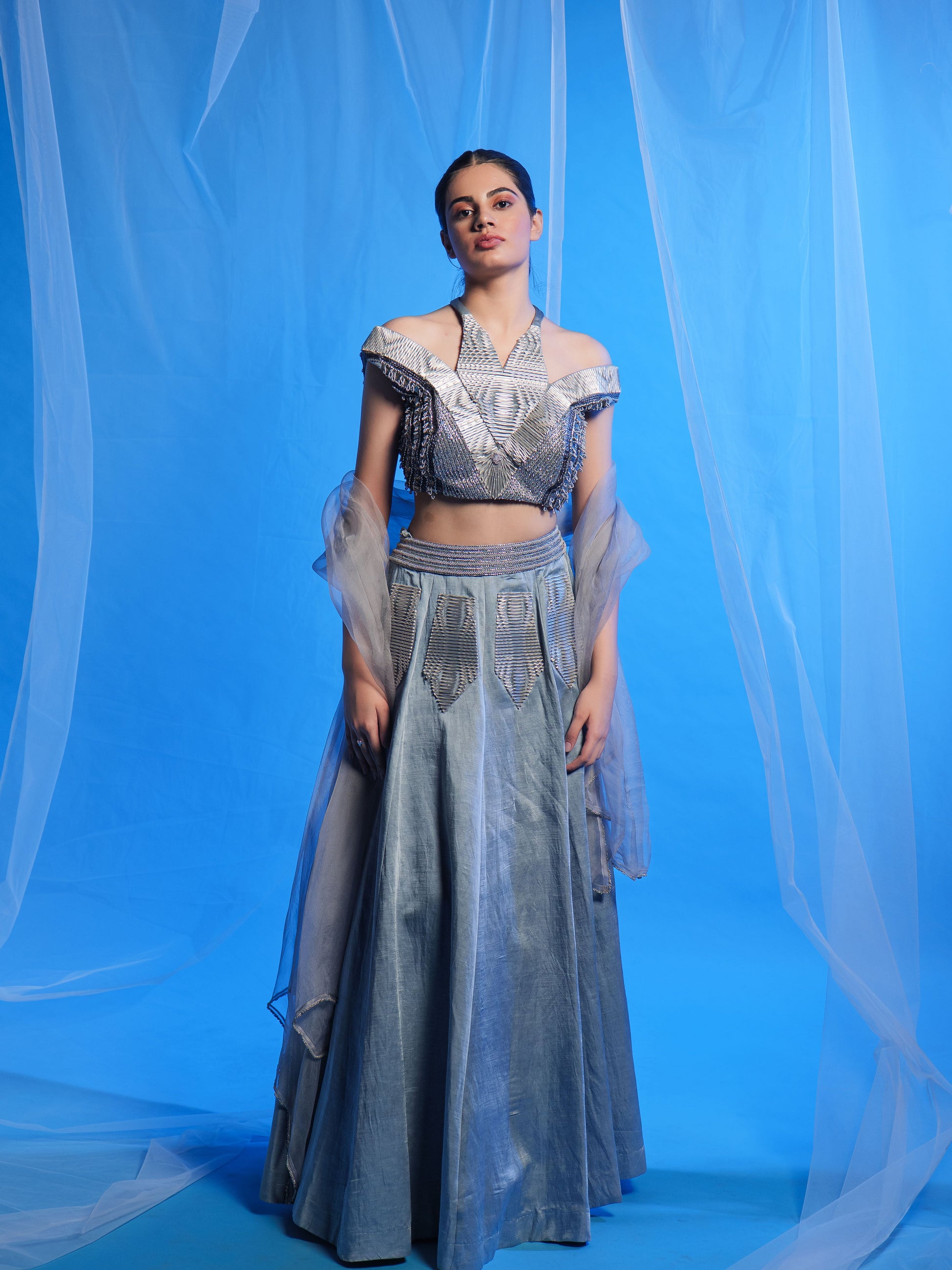 Cold Command Lehenga