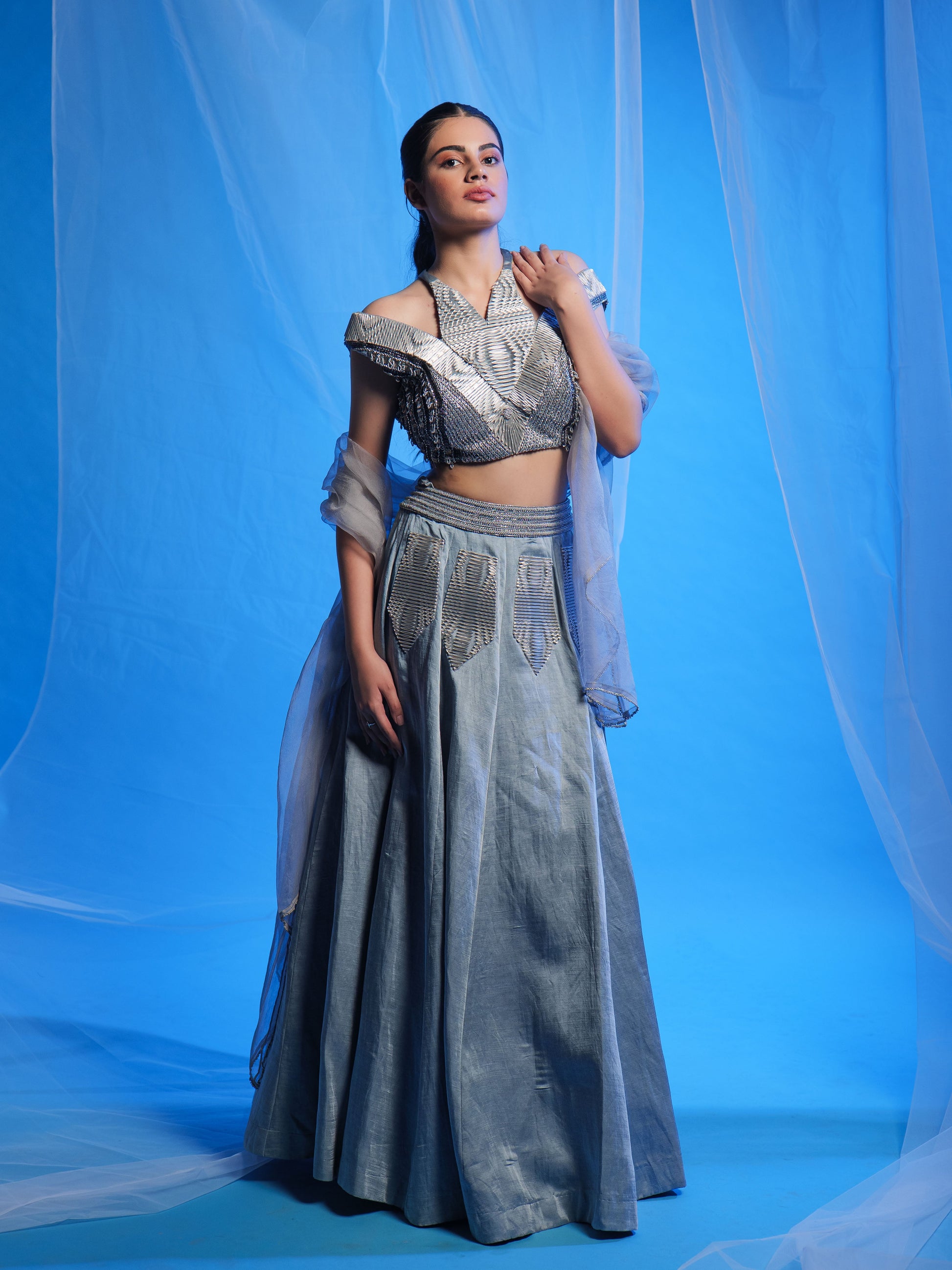 Cold Command Lehenga
