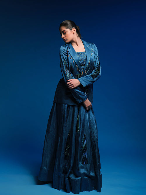 Almost Calm Jacket Lehenga