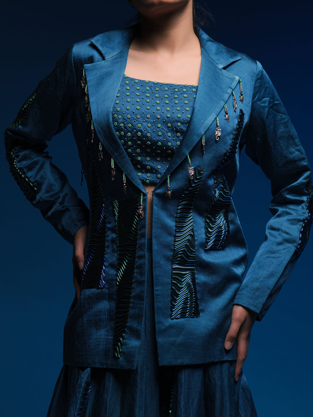 Almost Calm Jacket Lehenga