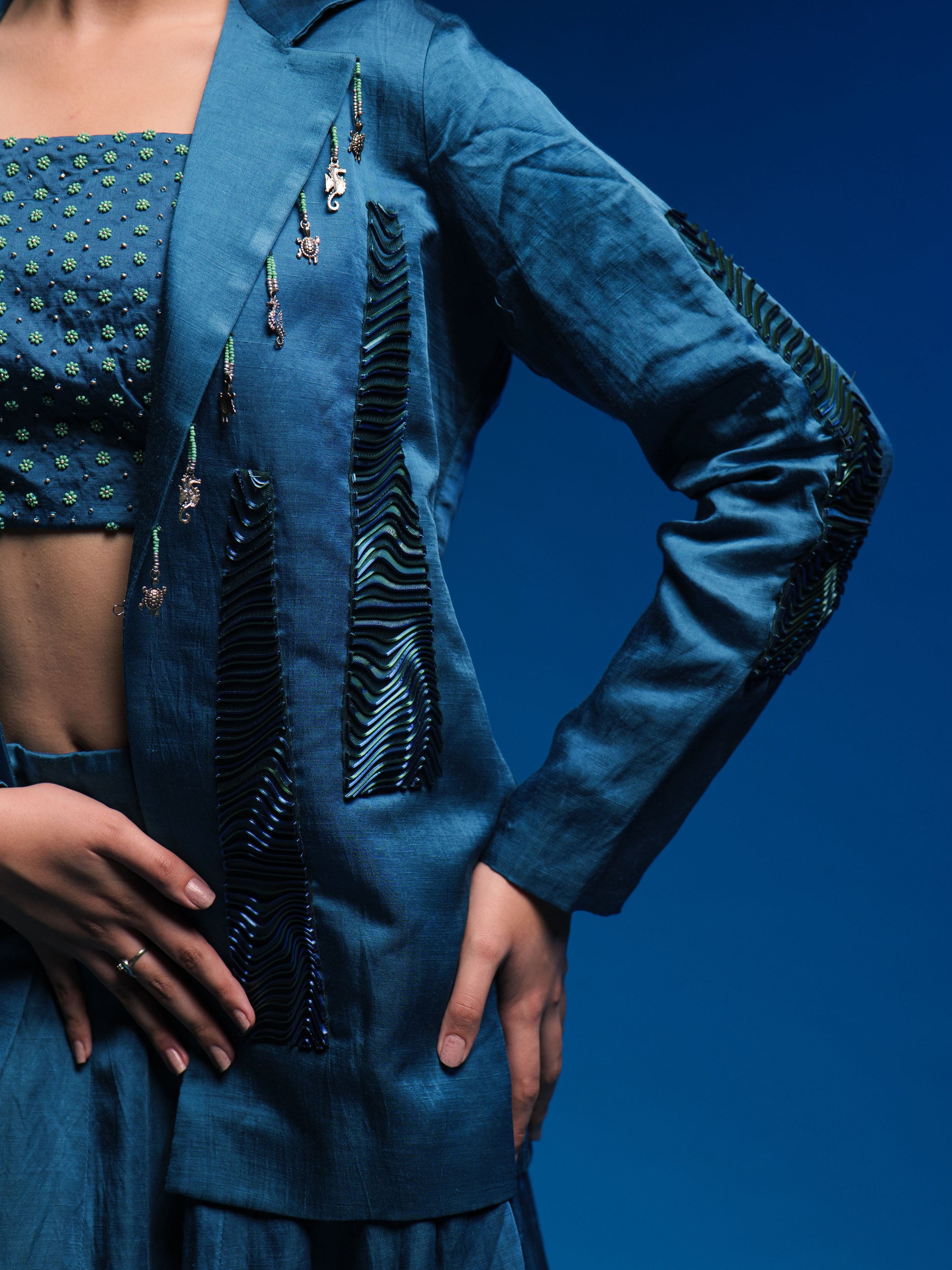 Almost Calm Jacket Lehenga