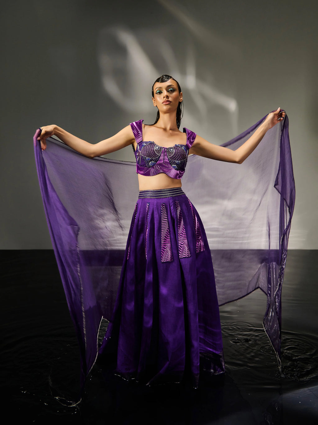 Fish Tale Romance Lehenga