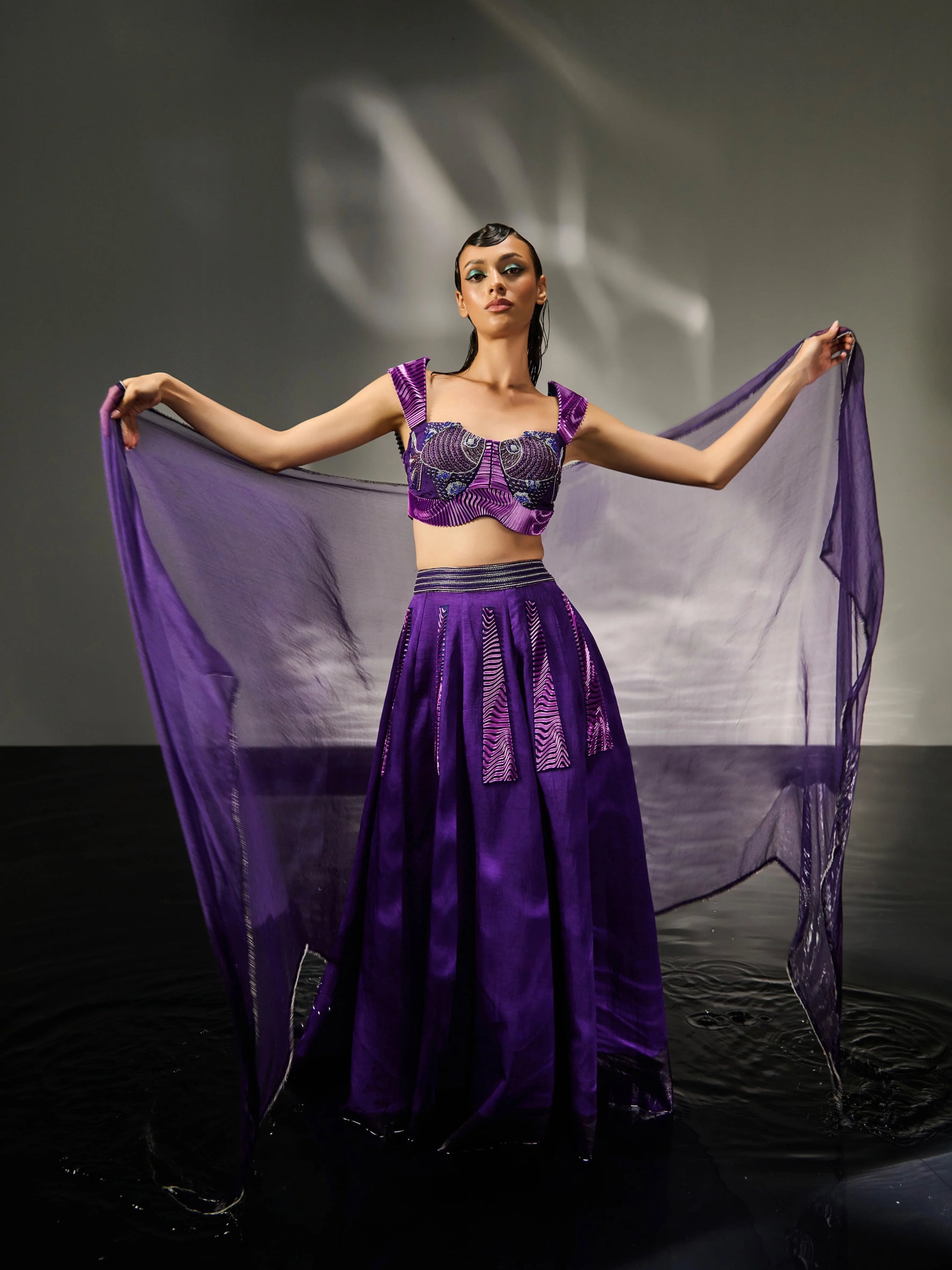Fish Tale Romance Lehenga