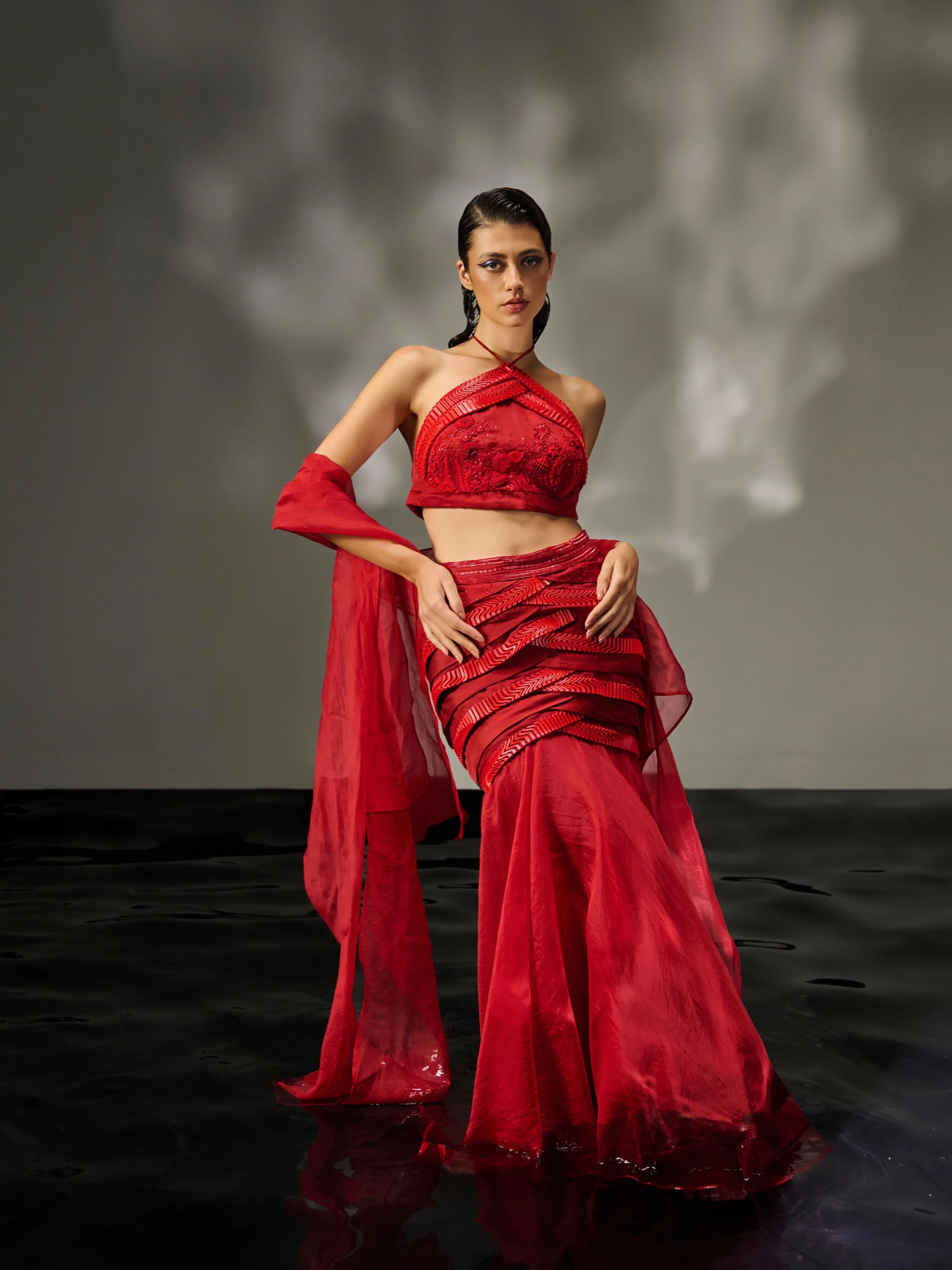 Red Reef Lehenga