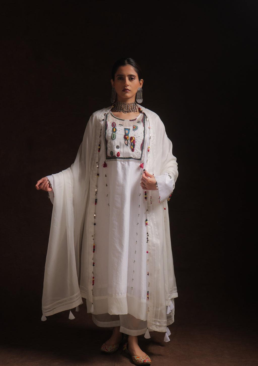 Moonlit Whispers Kurta Set